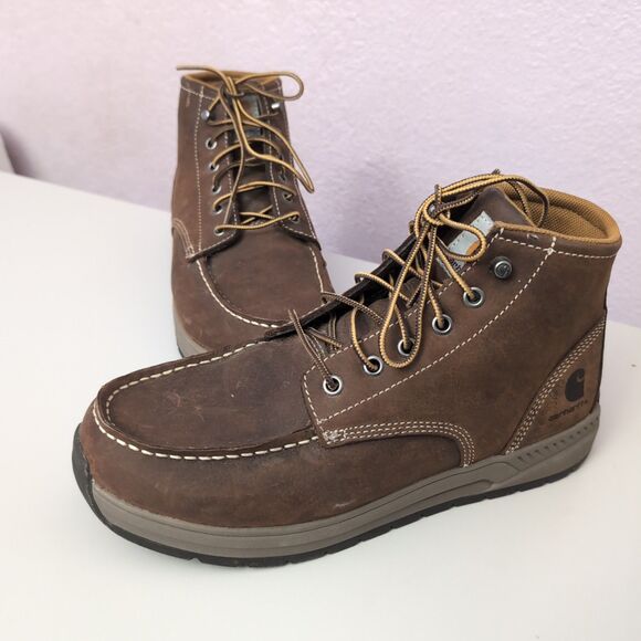 Carhartt Lightweight Chukka Boots Mens Sz 8.5 Brown CMX4023 main image 6